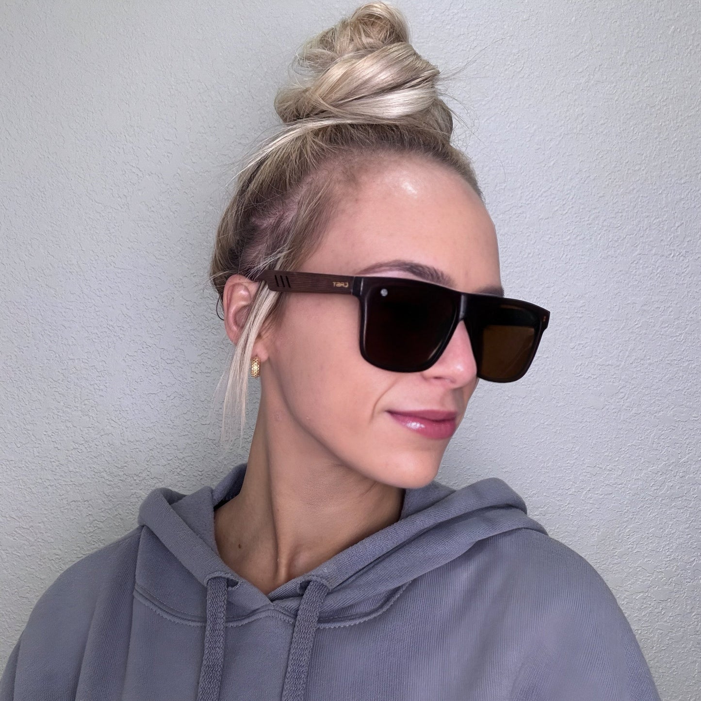 Dominican- Wood Frame Sunglasses