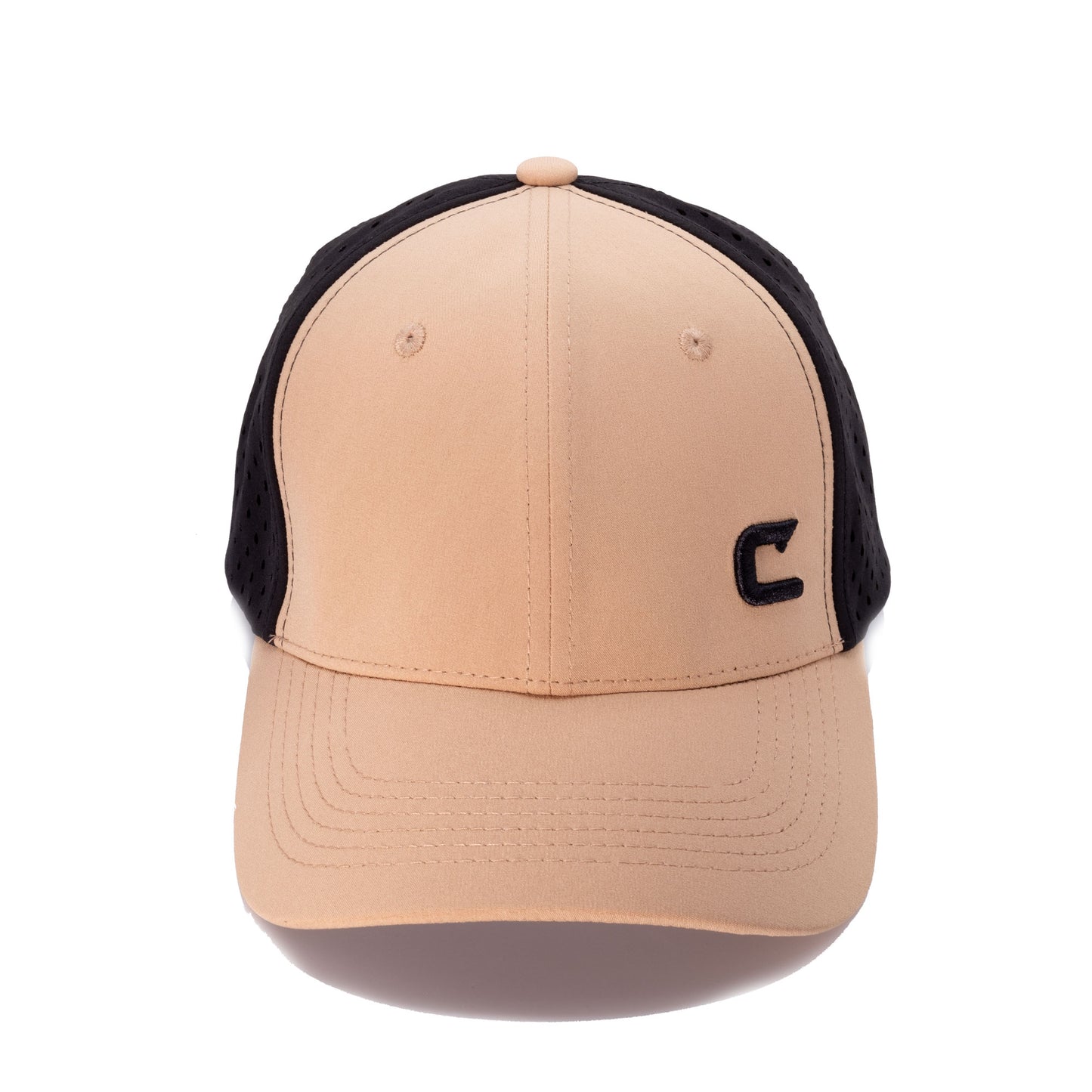 DriftShield Water-Repellent Snapback Hat – Floatable Fishing Cap | Cast Tan Curve