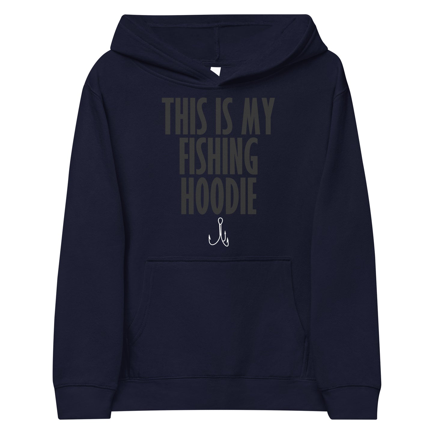 This Is My Fishing Hoodie - Kids Dark