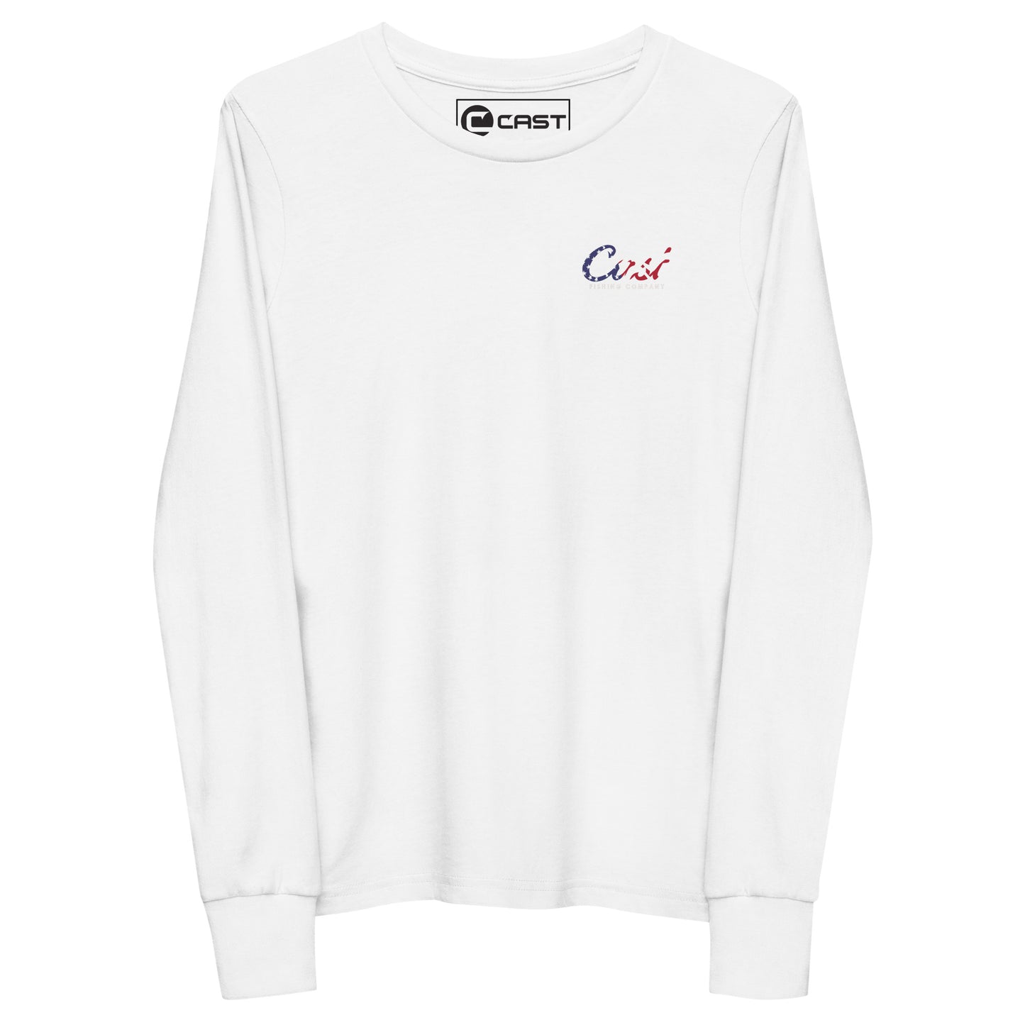 American ROOSTER FISH Youth long sleeve tee
