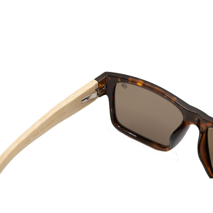 Anguilla - Wood Frame Sunglasses