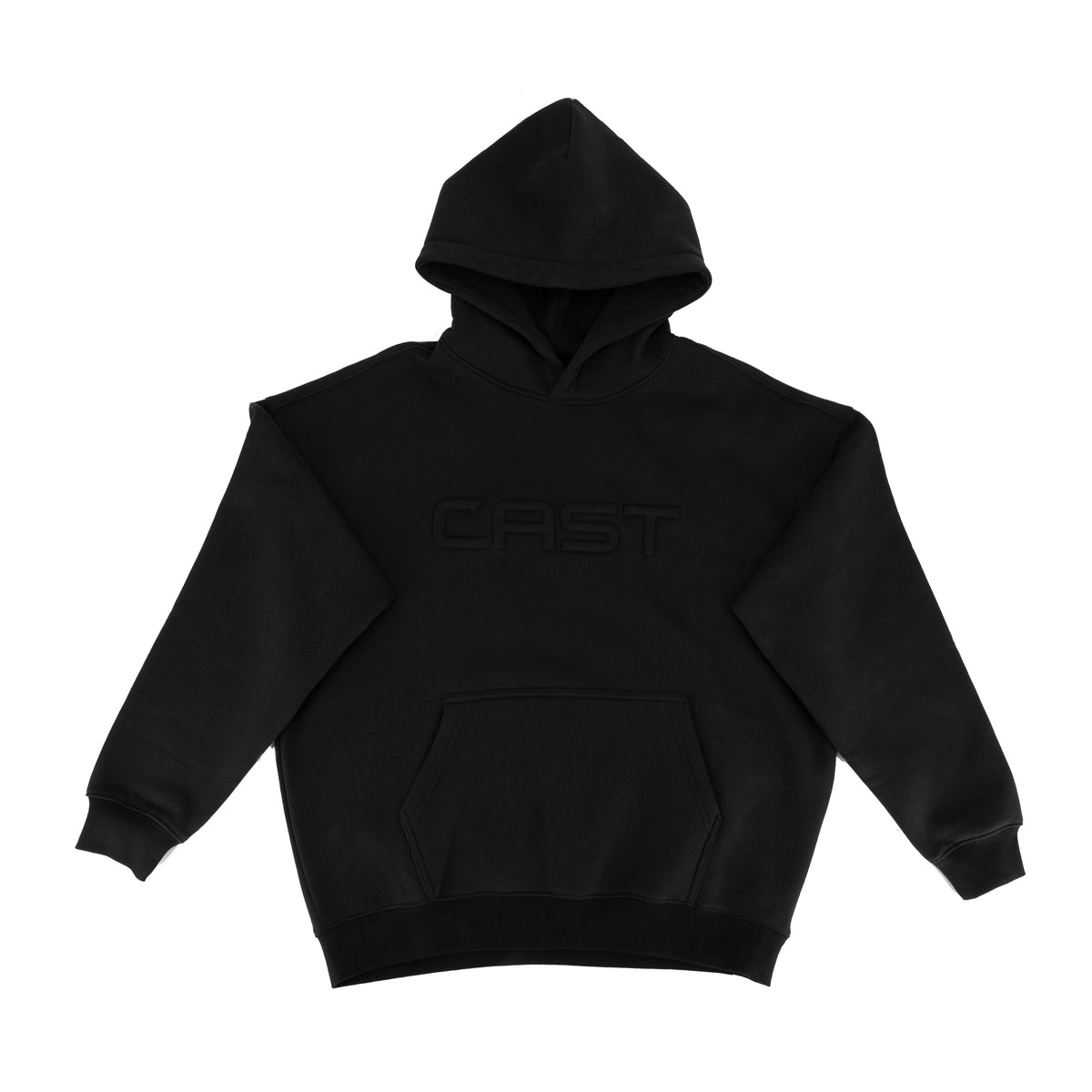 Black Reel Heavy hoodie, front