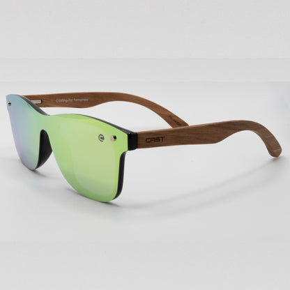 Miami- Wood Frame Sunglasses