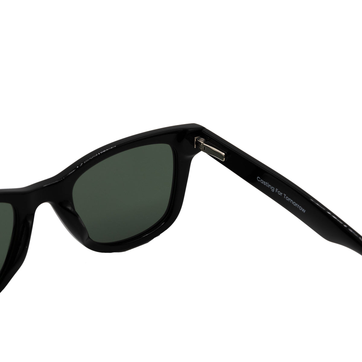 Carolinas Classic in Gloss Black / Black, hinge view