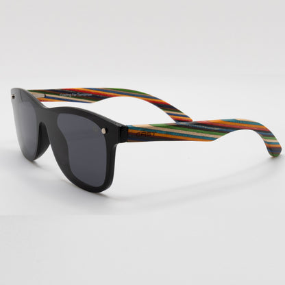 Jamaican- Wood Frame Sunglasses