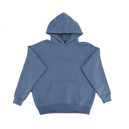 Cast REEL Heavyweight Hoodie – Fleece-Lined Fishing Pullover Light Blue / M