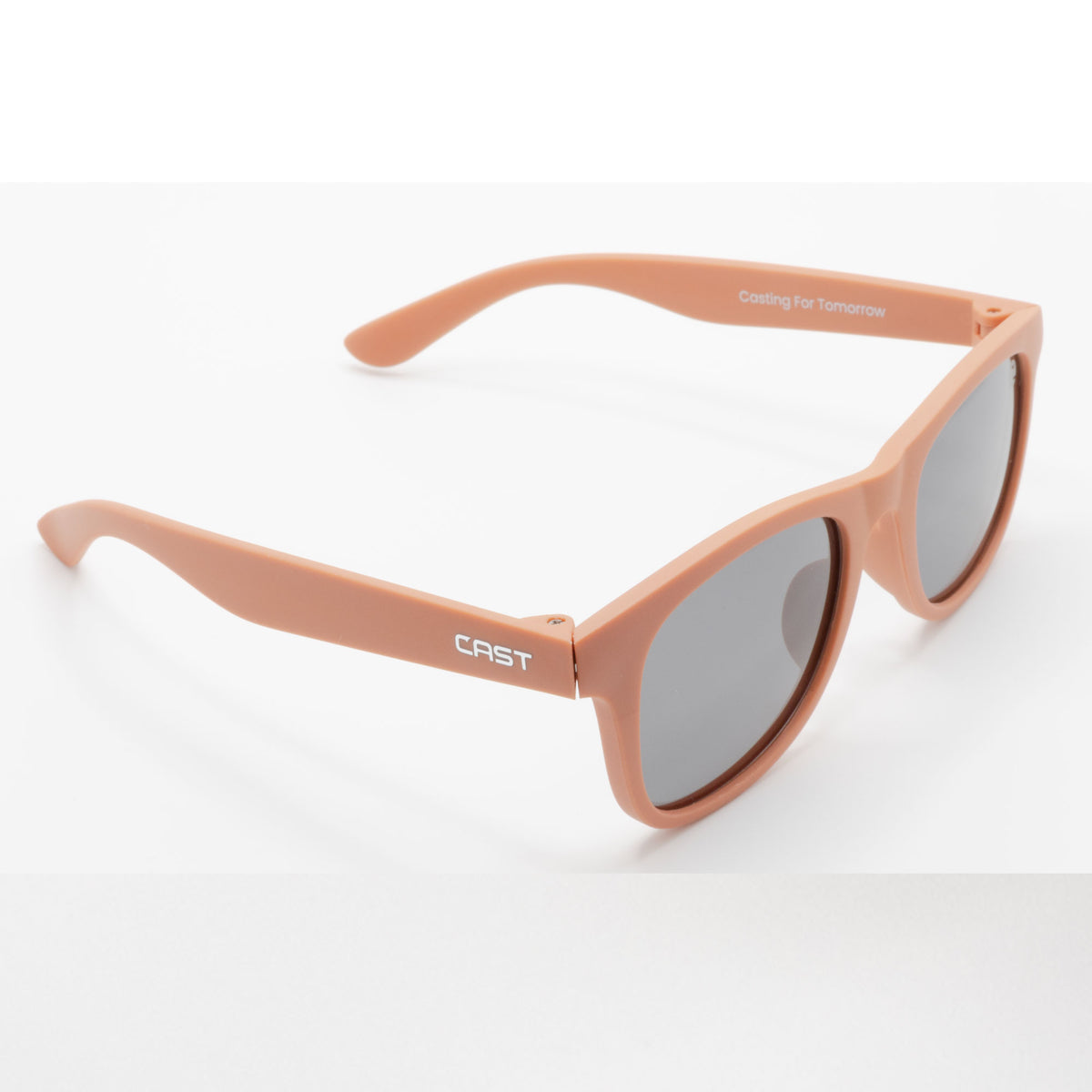 Minnow Kids in Matte Coral, side view