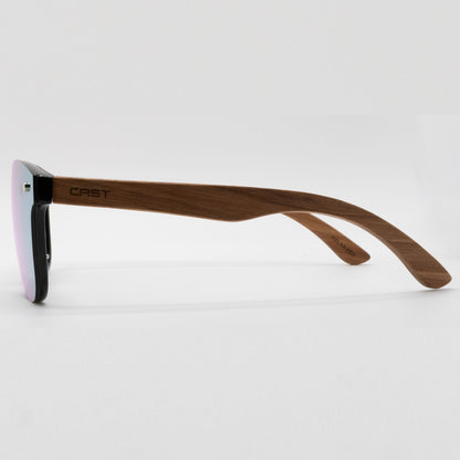 Miami- Wood Frame Sunglasses