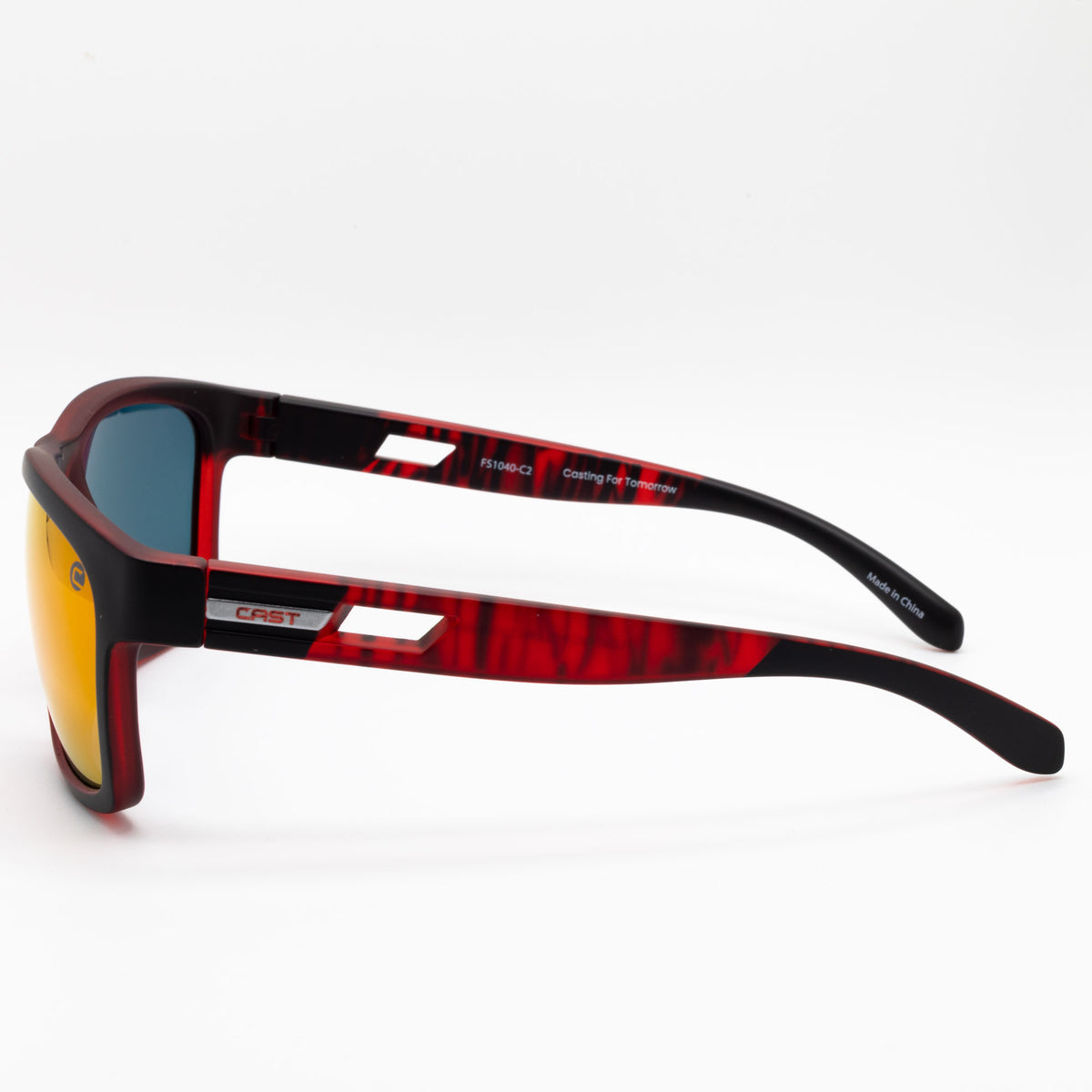 Aruba in Red / Amber, side view