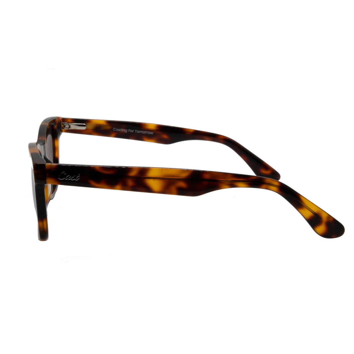 Carolinas Classic in Tortoise / Brown, side view