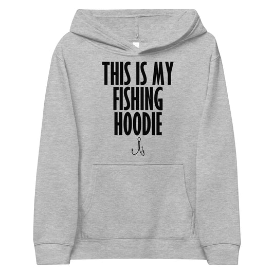 This Is My Fishing Hoodie - Kids Light