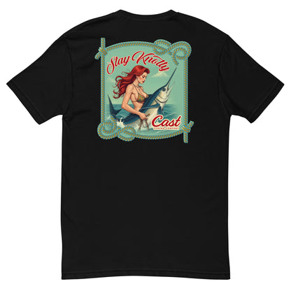 Redhead Pinup Marlin Three Short Sleeve T-shirt