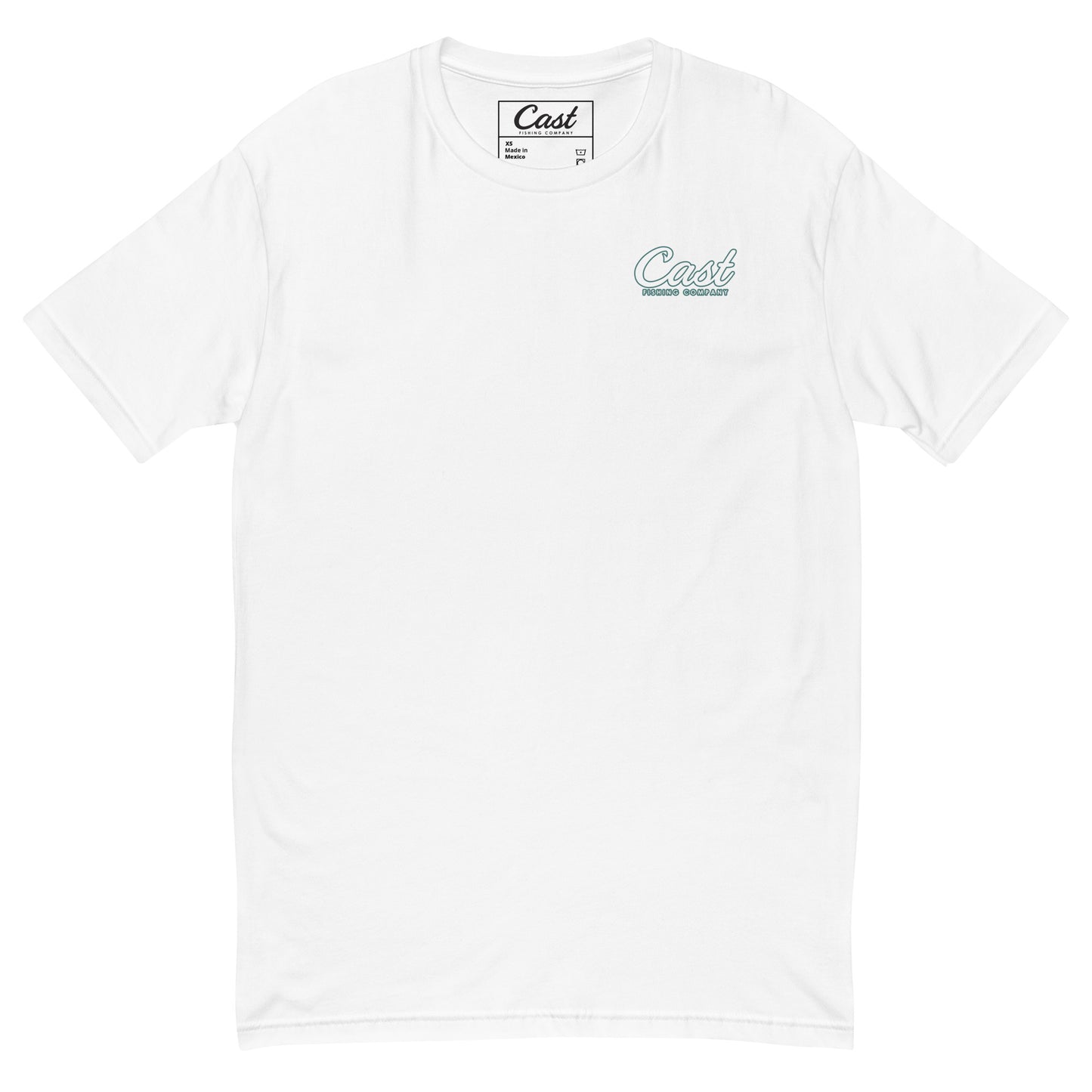 Brunette Pinup Shark White Letters Short Sleeve Mens T-shirt