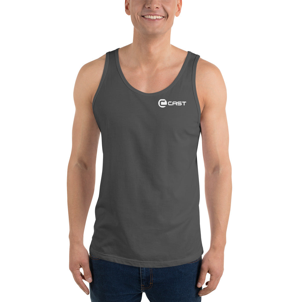 Men's Tank Top - White Logo