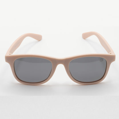 Minnow kids polarized sunglasses matte pink front