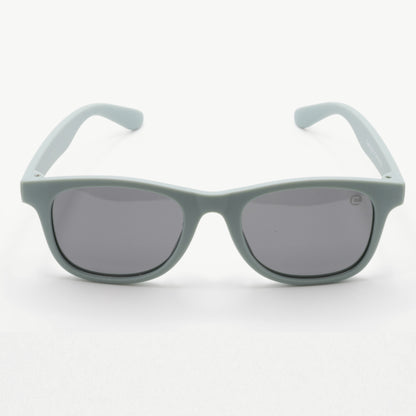 Minnow kids polarized sunglasses matte teal front