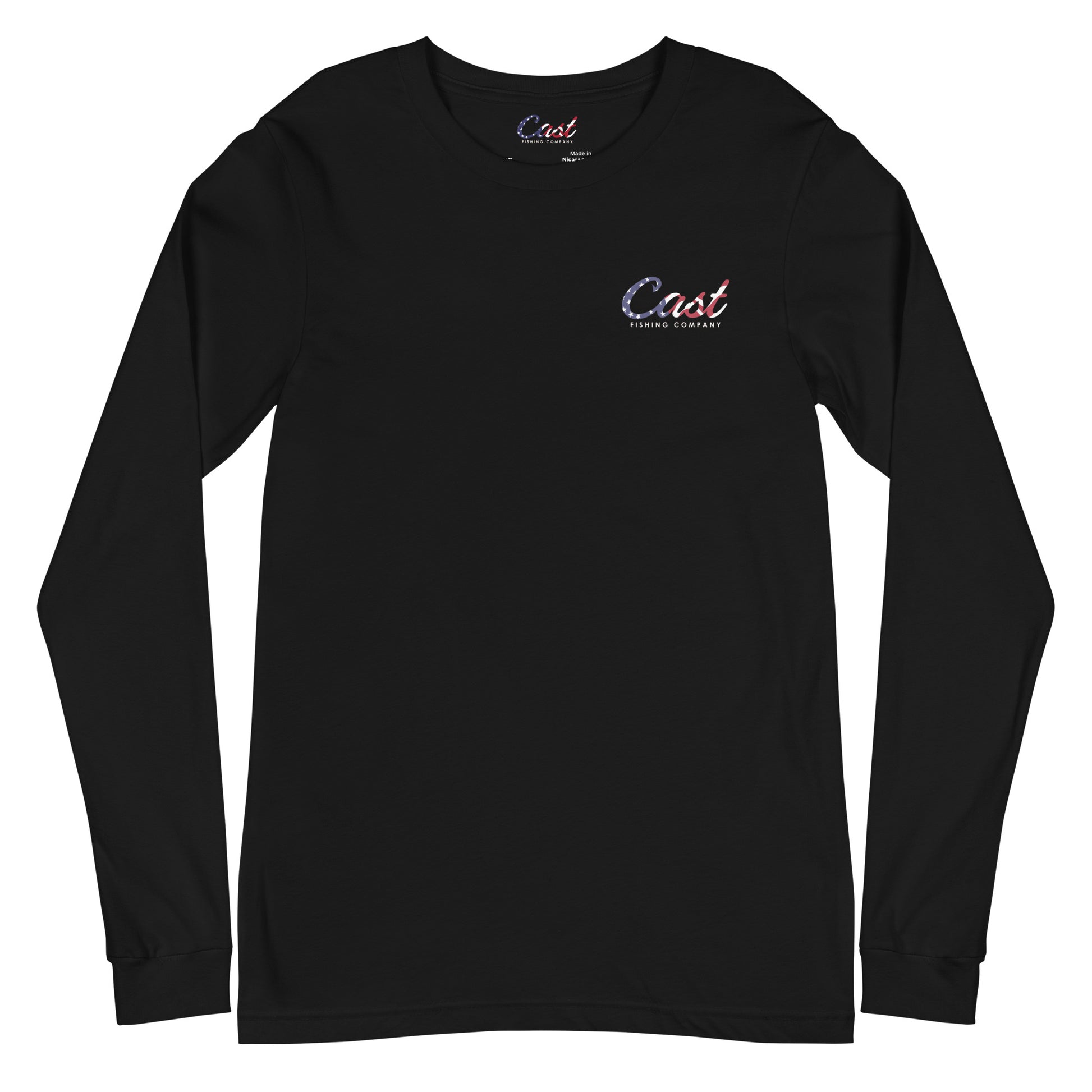 black long sleeve shirt