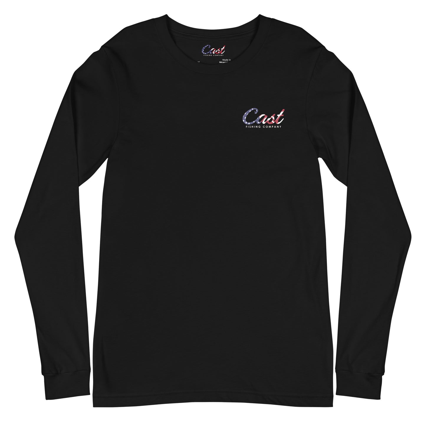 black long sleeve shirt