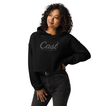 Cast Classic Women's Crop Hoodie Large Logo