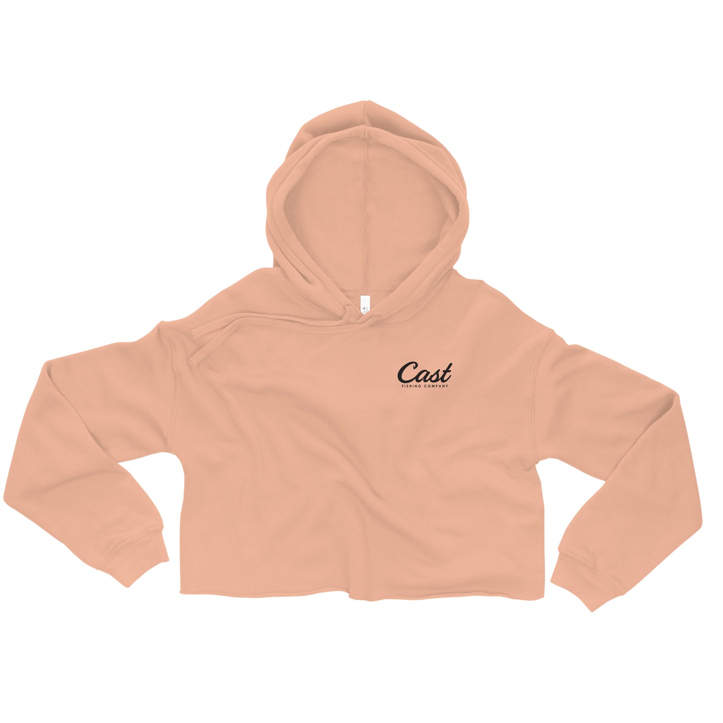 Classic Logo Crop Hoodie Womens