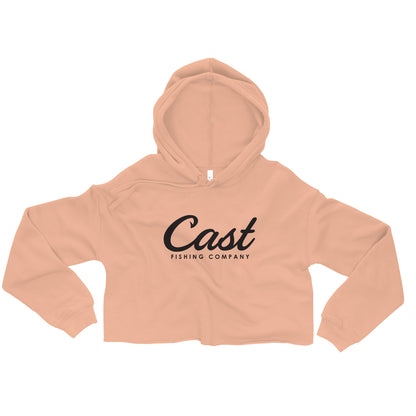 Cast Classic Women's Crop Hoodie Large Logo