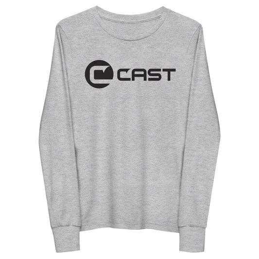 Cast Logo Youth Long Sleeve Shirt Unisex - Black Logo