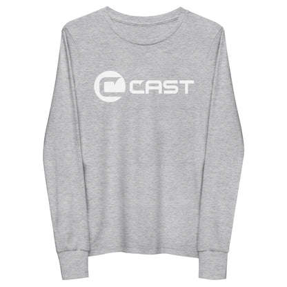 Cast Youth long sleeve tee - White Logo