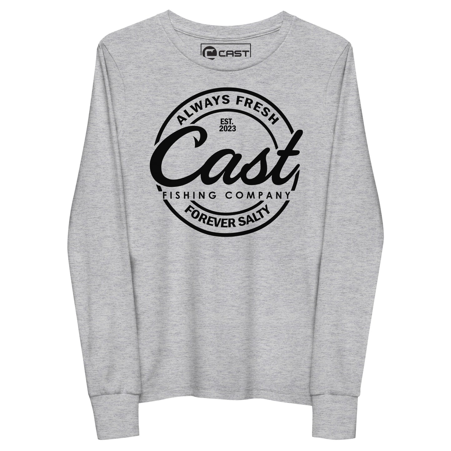 Cast Classic Badge Youth Long Sleeve Shirt