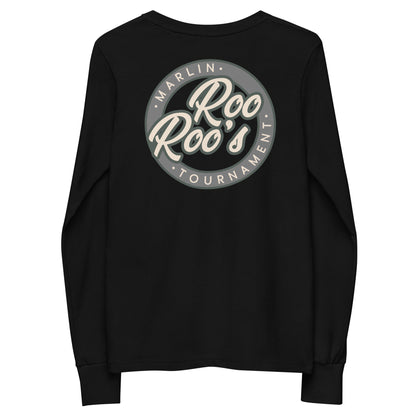 Roo Roo's Marlin Tournament Youth long sleeve tee