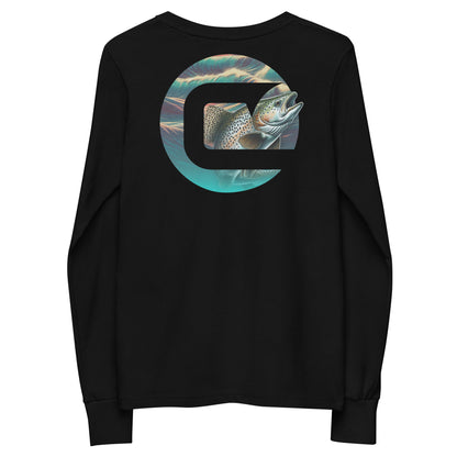 Trout Youth long sleeve tee