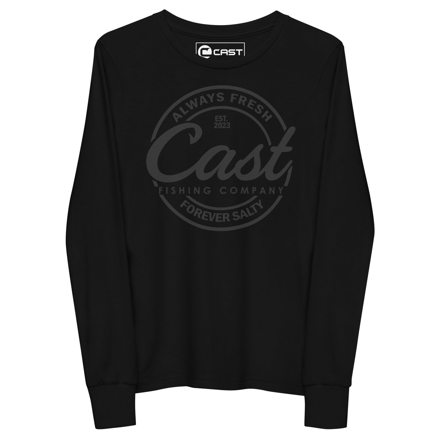 Cast Classic Badge Youth Long Sleeve Shirt