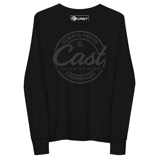 Cast Classic Badge Youth Long Sleeve Shirt