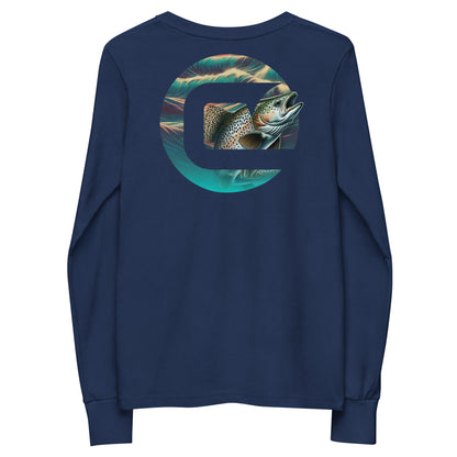 Trout Youth long sleeve tee