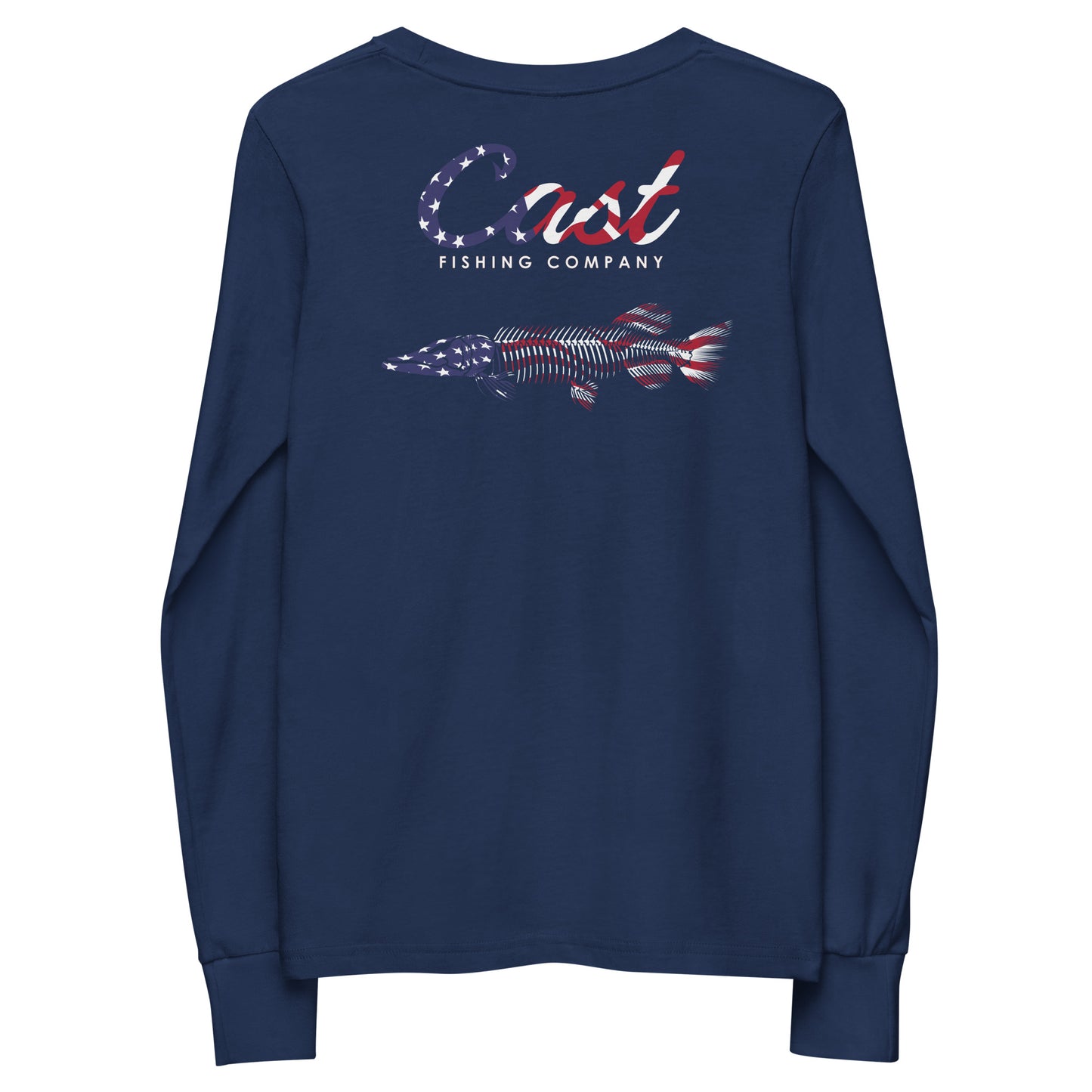 American MUSKIE Youth long sleeve tee