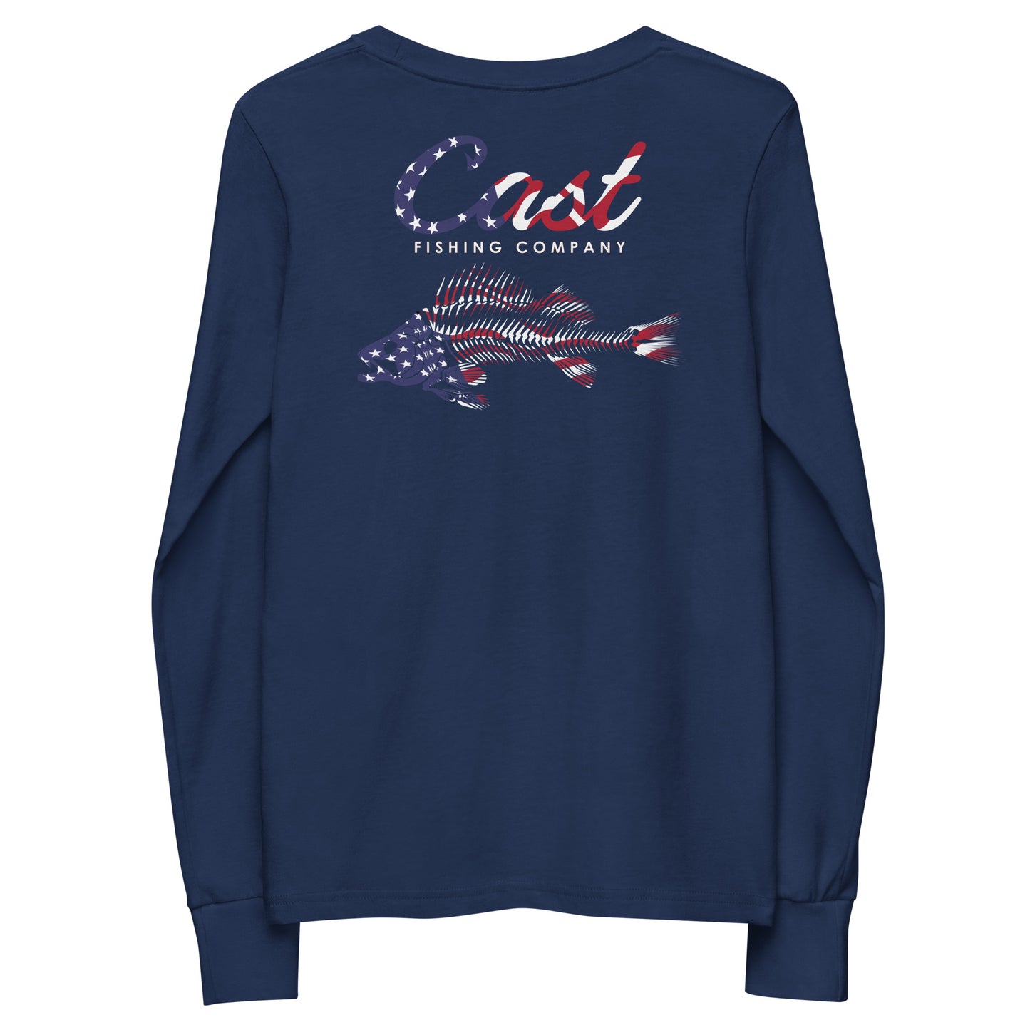 American BASS Youth long sleeve tee