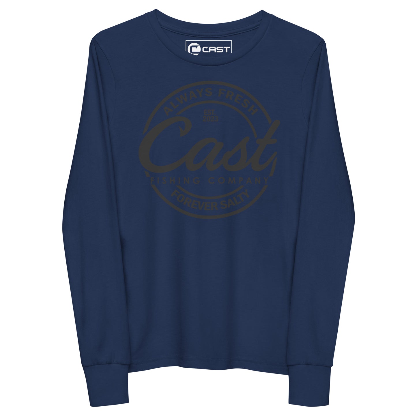 Cast Classic Badge Youth Long Sleeve Shirt