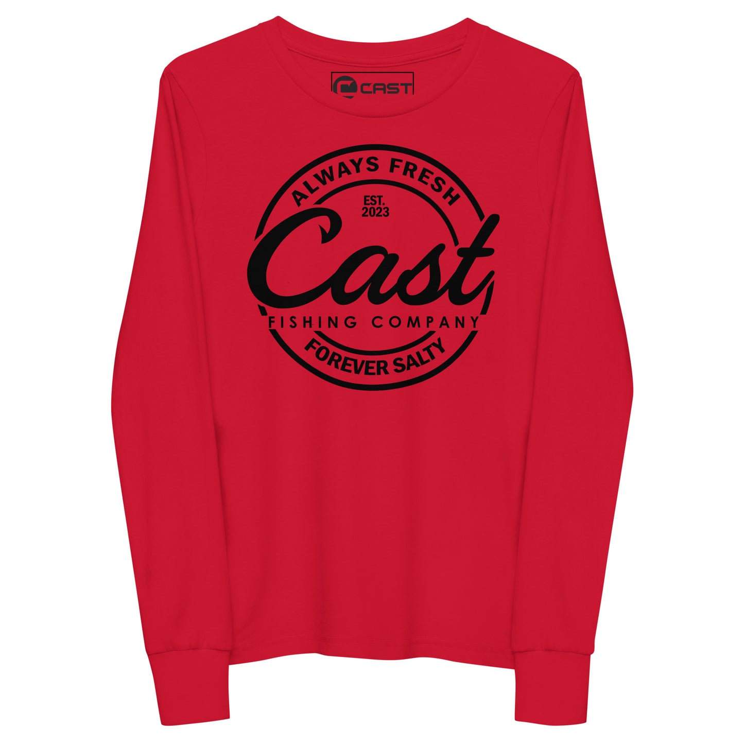 Cast Classic Badge Youth Long Sleeve Shirt