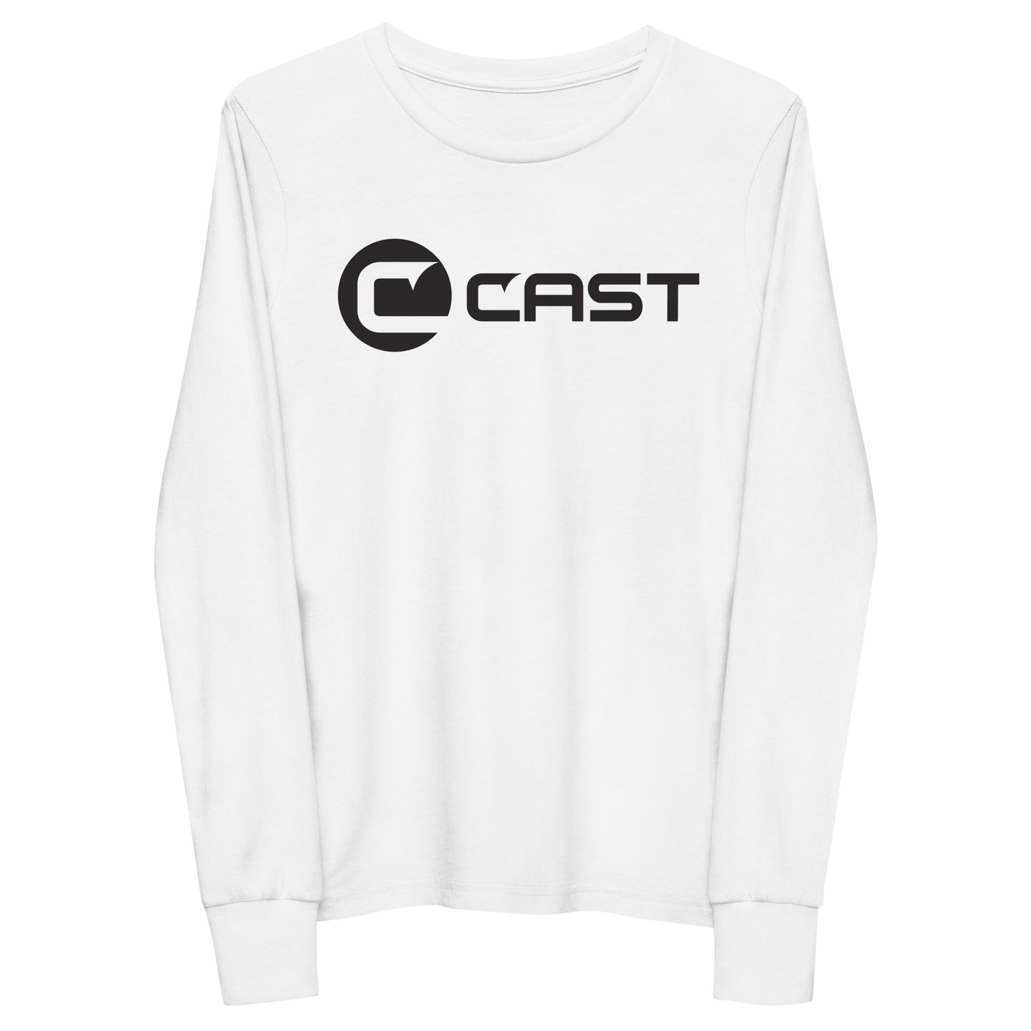 Cast Logo Youth Long Sleeve Shirt Unisex - Black Logo