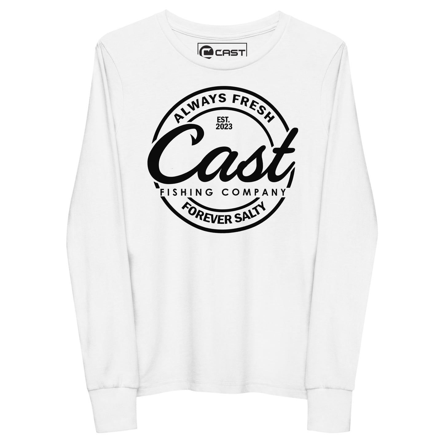 Cast Classic Badge Youth Long Sleeve Shirt